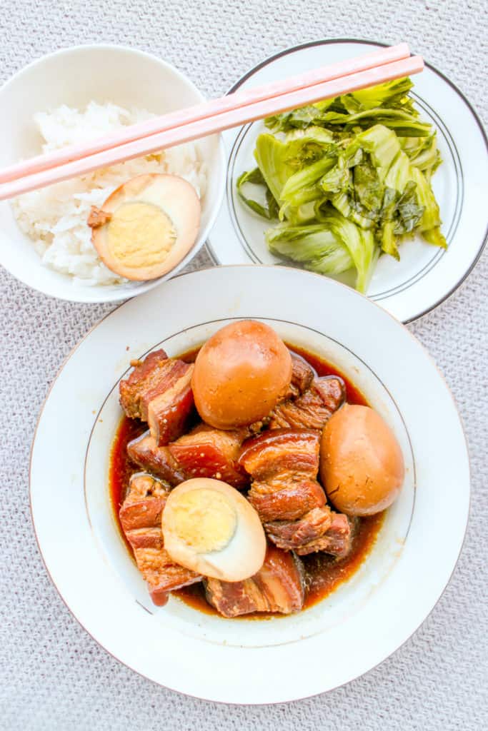 Caramelized Pork Belly and Eggs (Thịt Kho Trứng) Bun Bo Bae