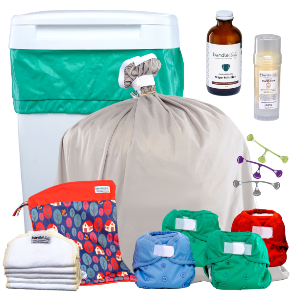 Set up Package for Prefolds Bundle Baby A Diaper Service Boutique