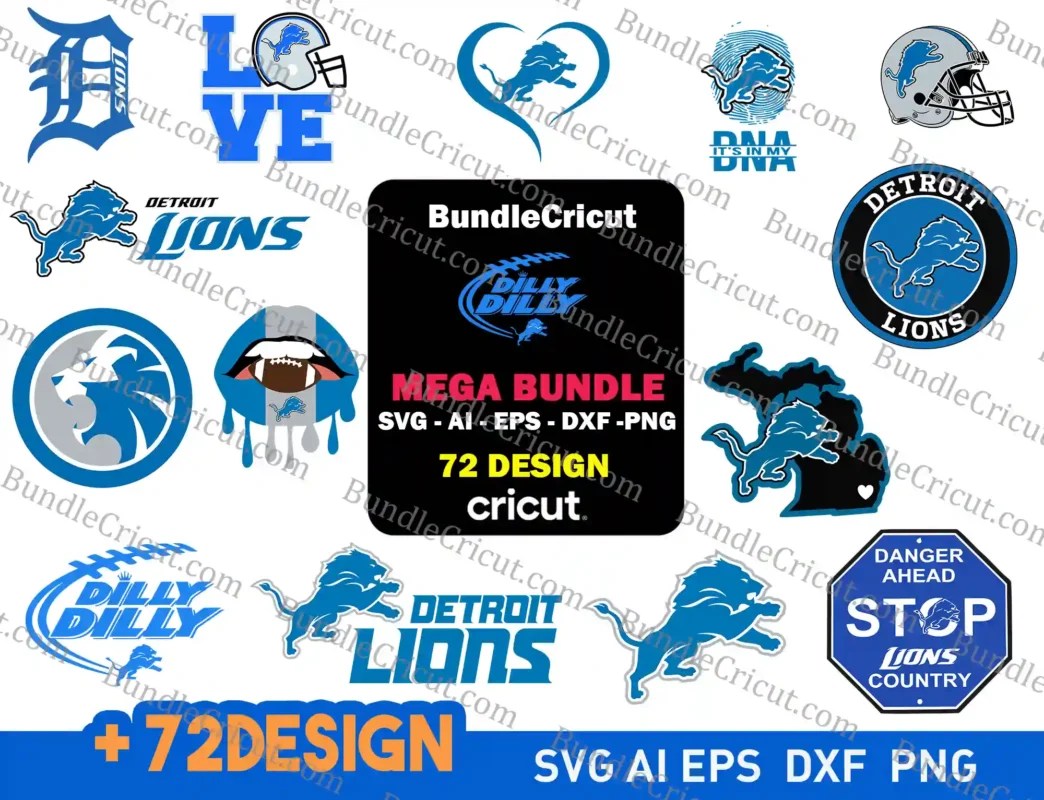Detroit Lions Logo Png