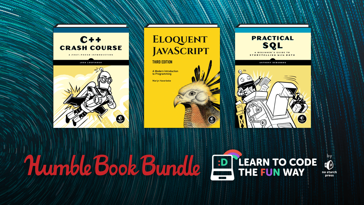 Humble Book Bundle Learn to Code the Fun Way by No Starch Press Bundle Scan