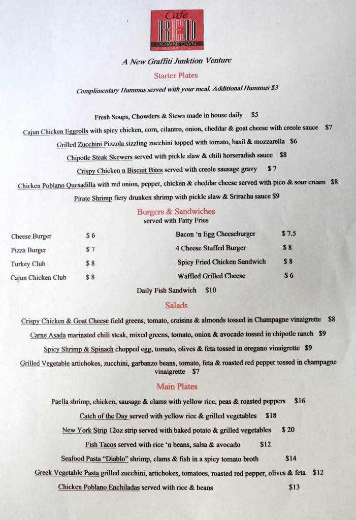 Cafe Red Opens on Church Street Bungalower