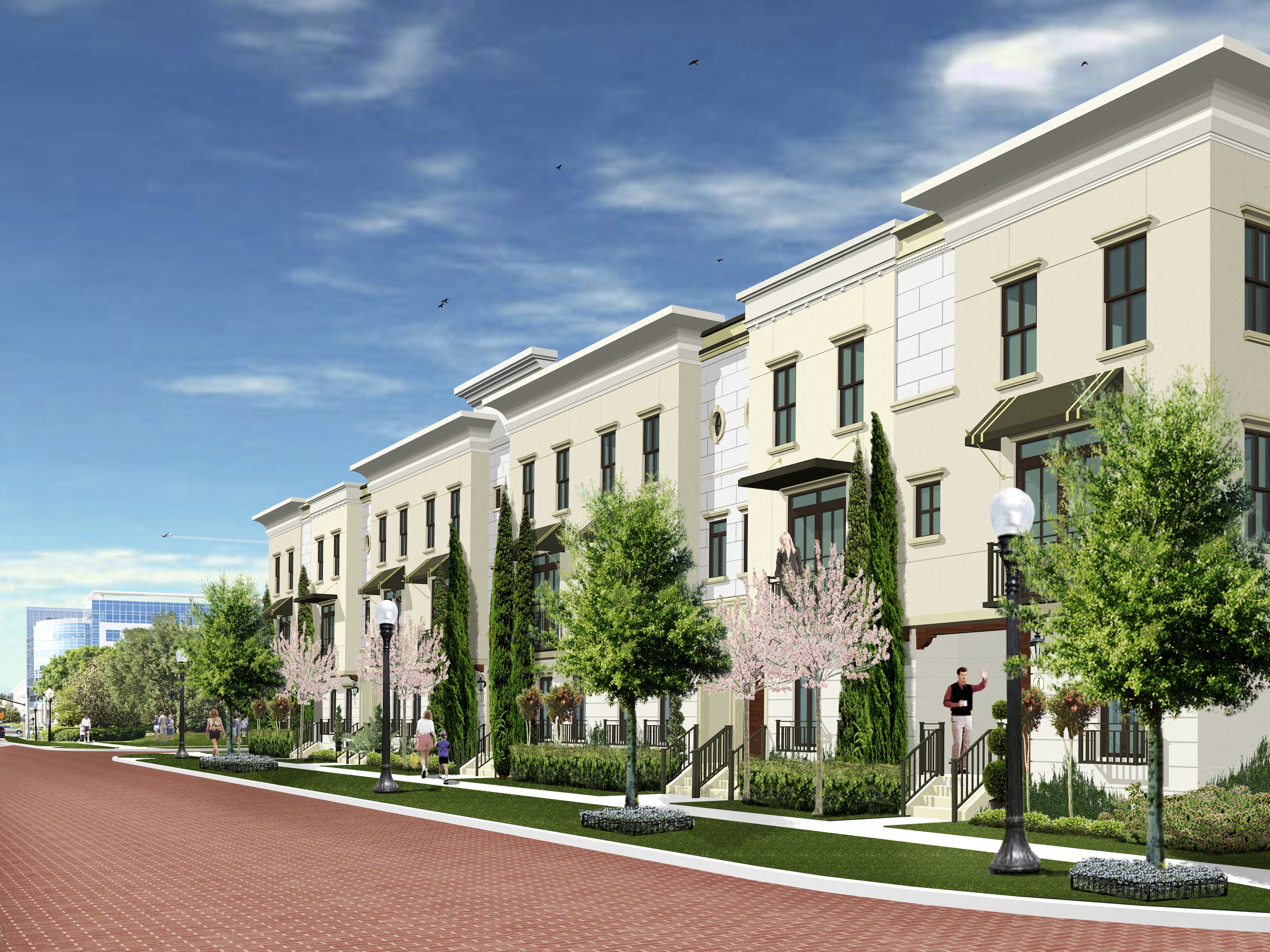 New Renderings The Brownstones at Thornton Park breaks ground bungalower