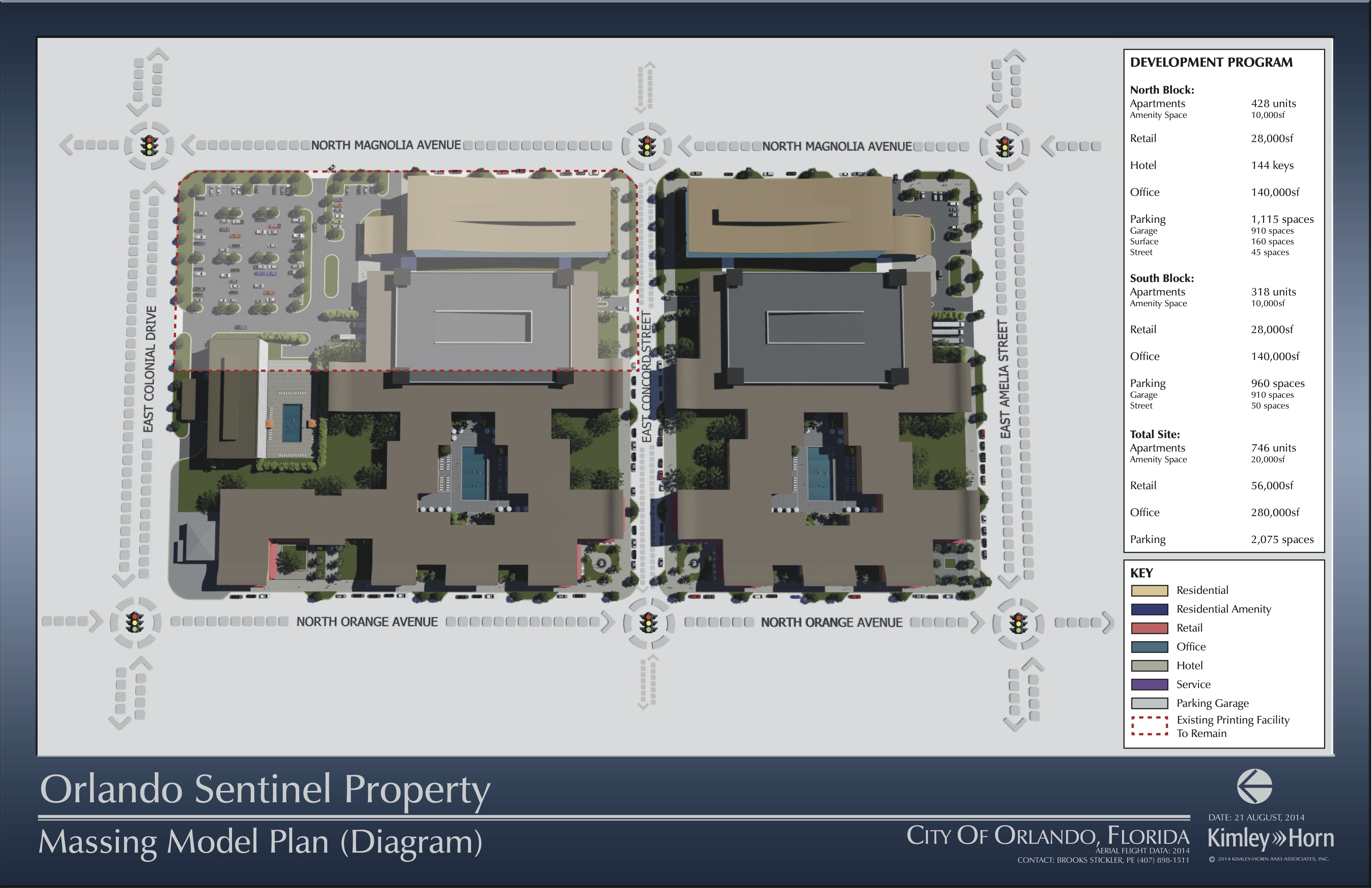 Orlando Sentinel property to be developed into apartments, office, retail and hotel Bungalower