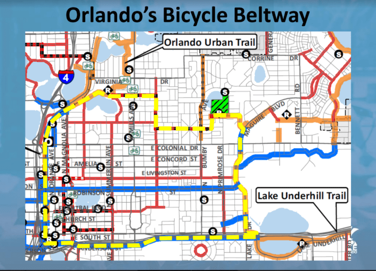 City of Orlando adds new green bike lanes Bungalower