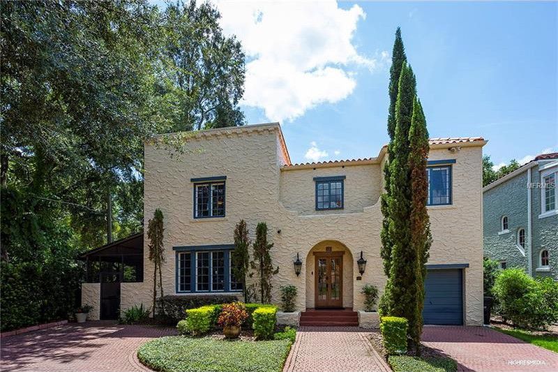 House of the Day Historic Mediterranean in Lake Eola Heights asking