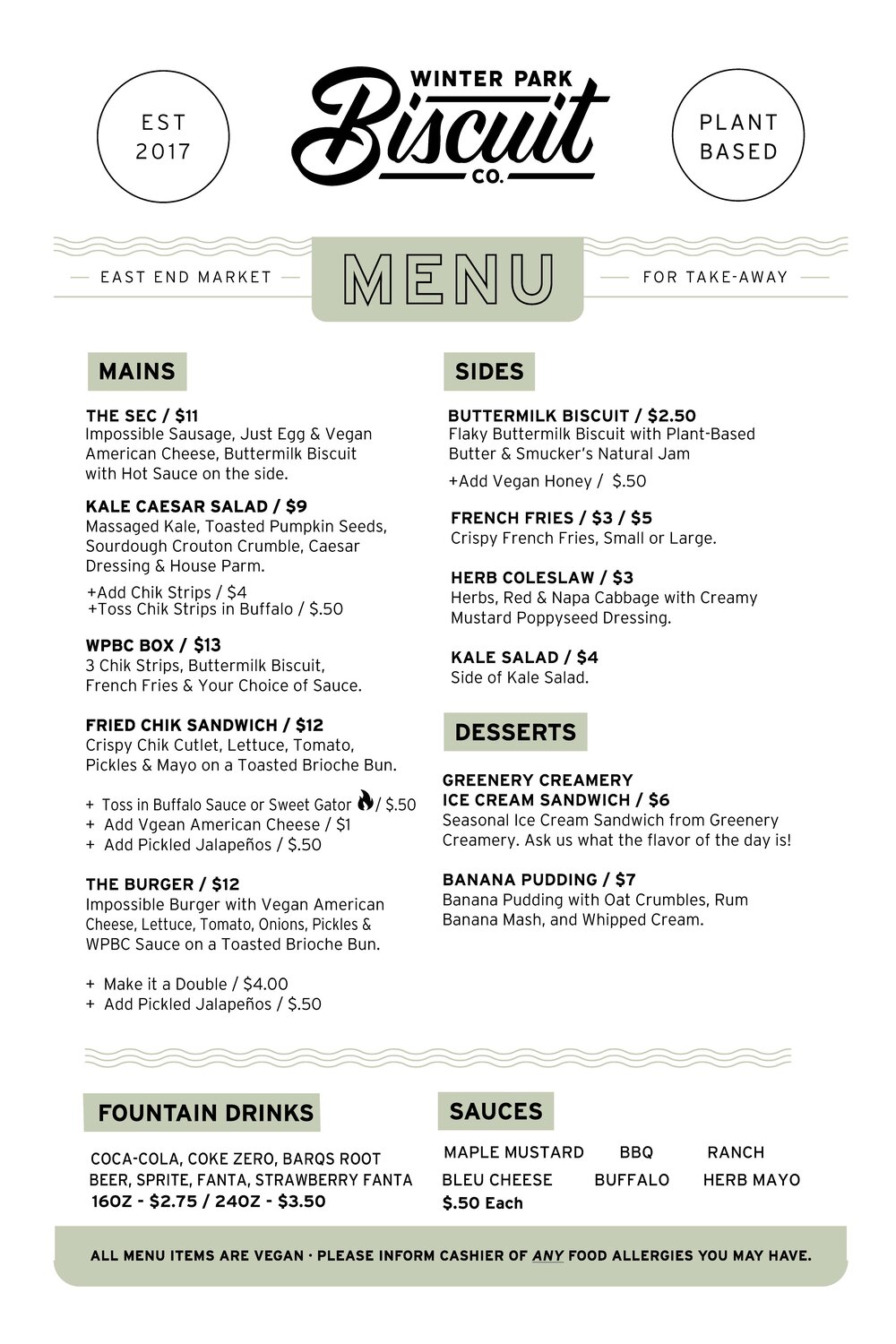 Winter Park Biscuit Company launching full menu this week Bungalower