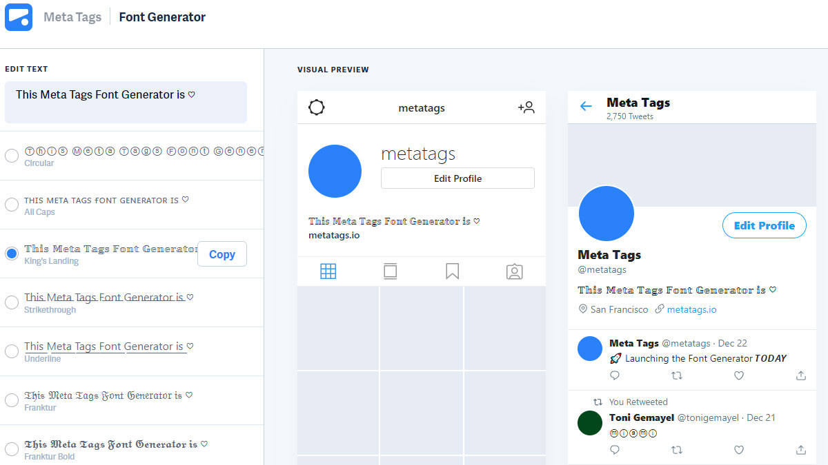IG Font Generator Cara Buat Font Blank & Aesthetic di Instagram