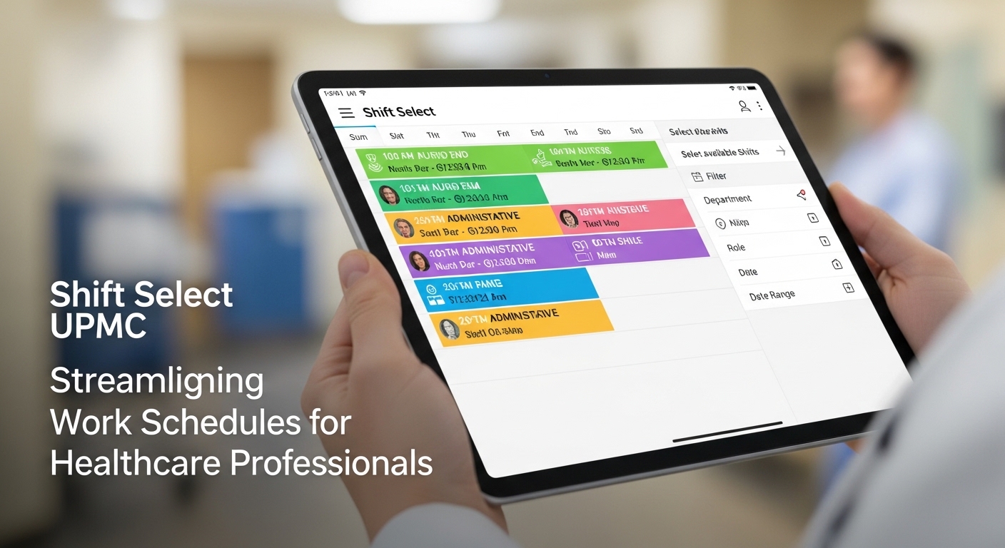 Shift Select UPMC Streamlining Work Schedules for Healthcare