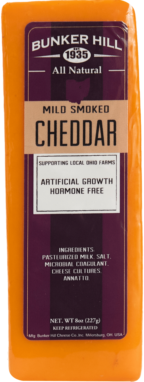 Mild Cheddar Cheese Bunker Hill Cheese
