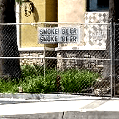 SMOKE BEER Tacky Raccoons