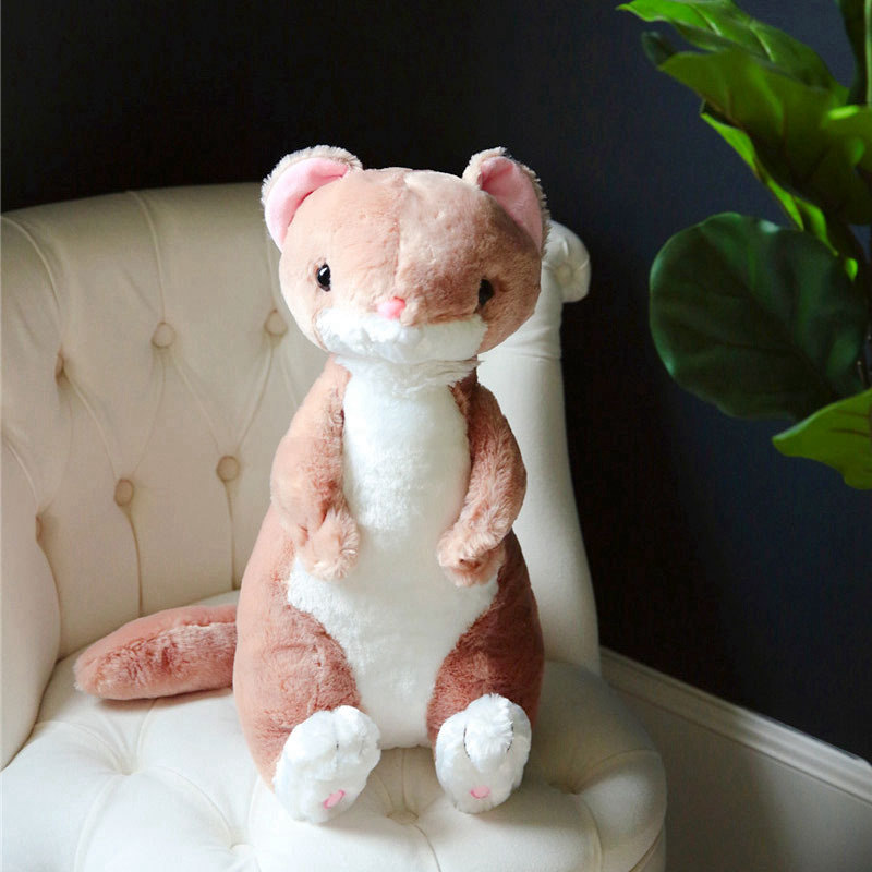 Realistic Ferret Stuffed Animal Amuse Ferret Plush Toys For Girls Gifts