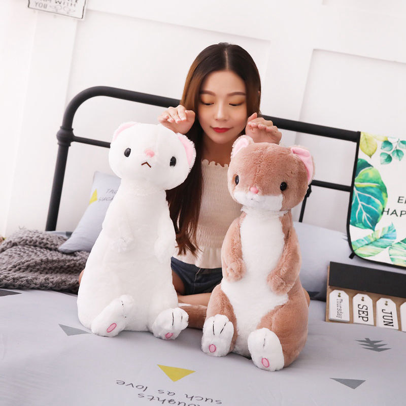 Realistic Ferret Stuffed Animal Amuse Ferret Plush Toys For Girls Gifts