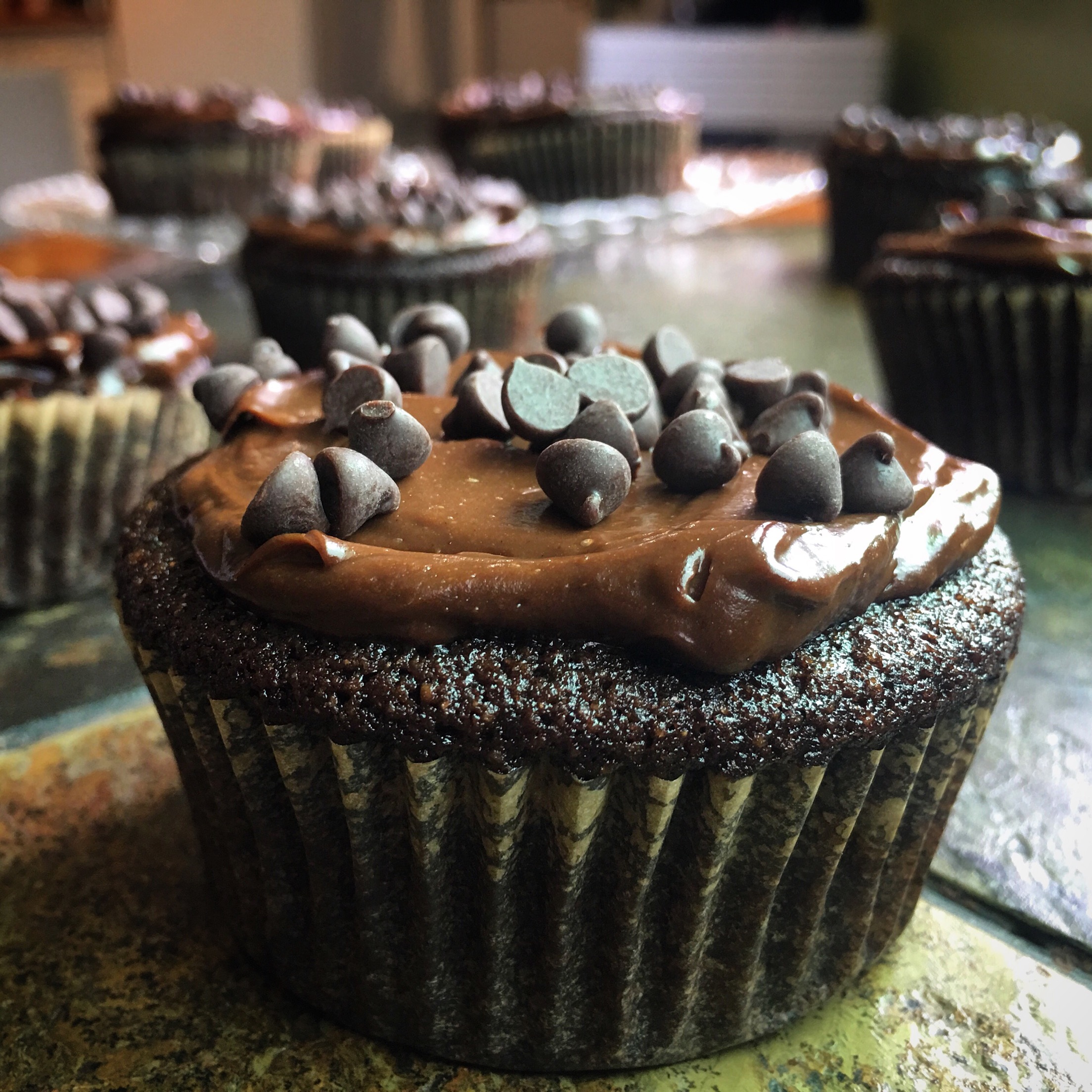 Best Chocolate Chocolate Cupcakes Ever (V/GF) Bunny's Bite