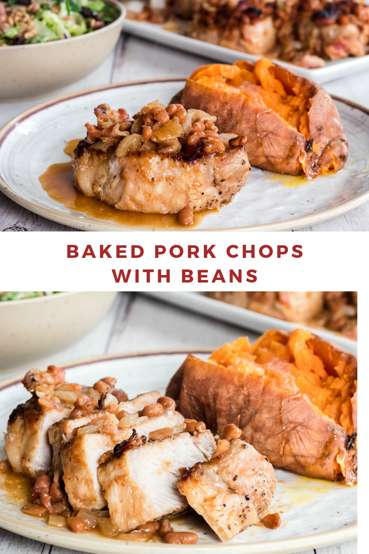 Baked Pork Chops with Beans Bunny's Warm Oven