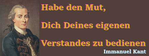Habe Mut Dich Deines Eigenen Verstandes Zu Bedienen Die Buntkarierten