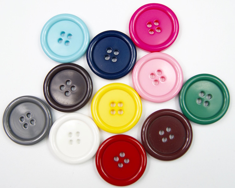 38mm Plastic Button