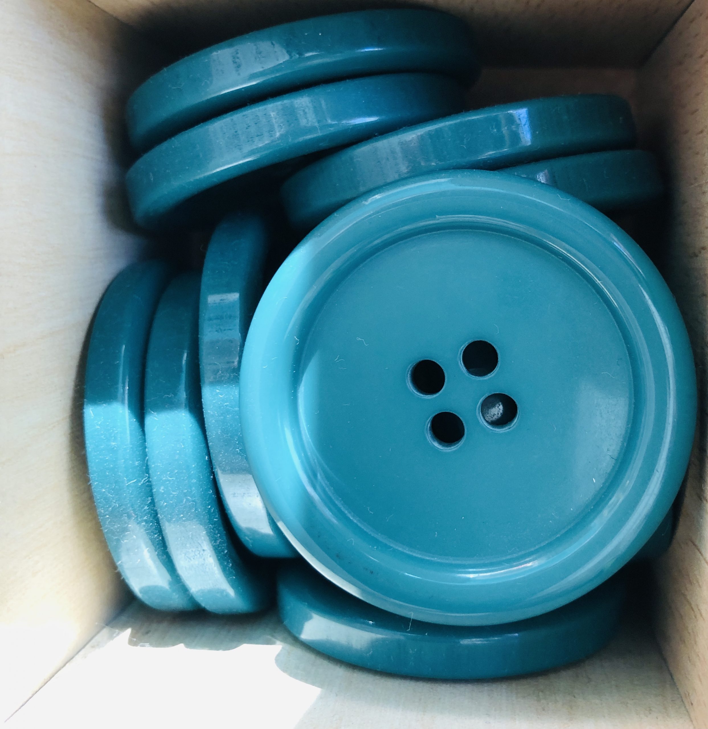 38mm Plastic Button