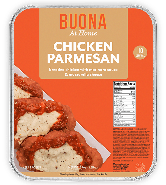 Buona At Home JewelOsco Catering Trays Buona Chicago's