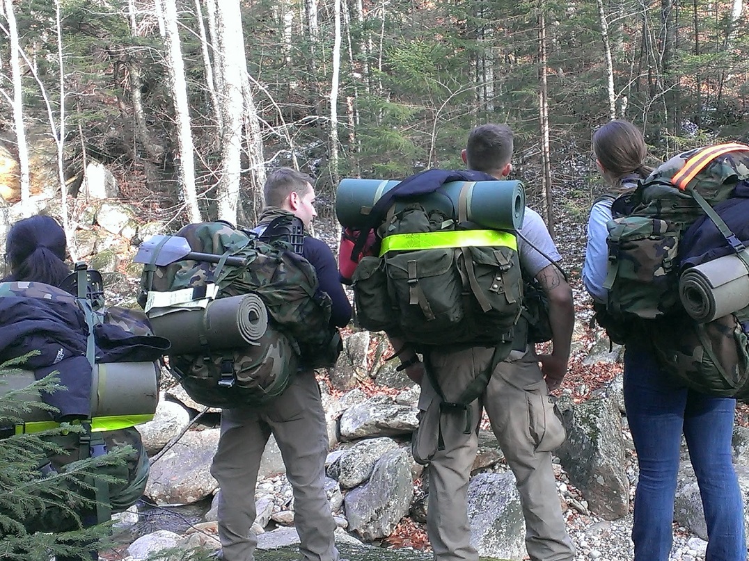 Pershing Rifles Backpacking Trip Pershing Rifles at Boston University