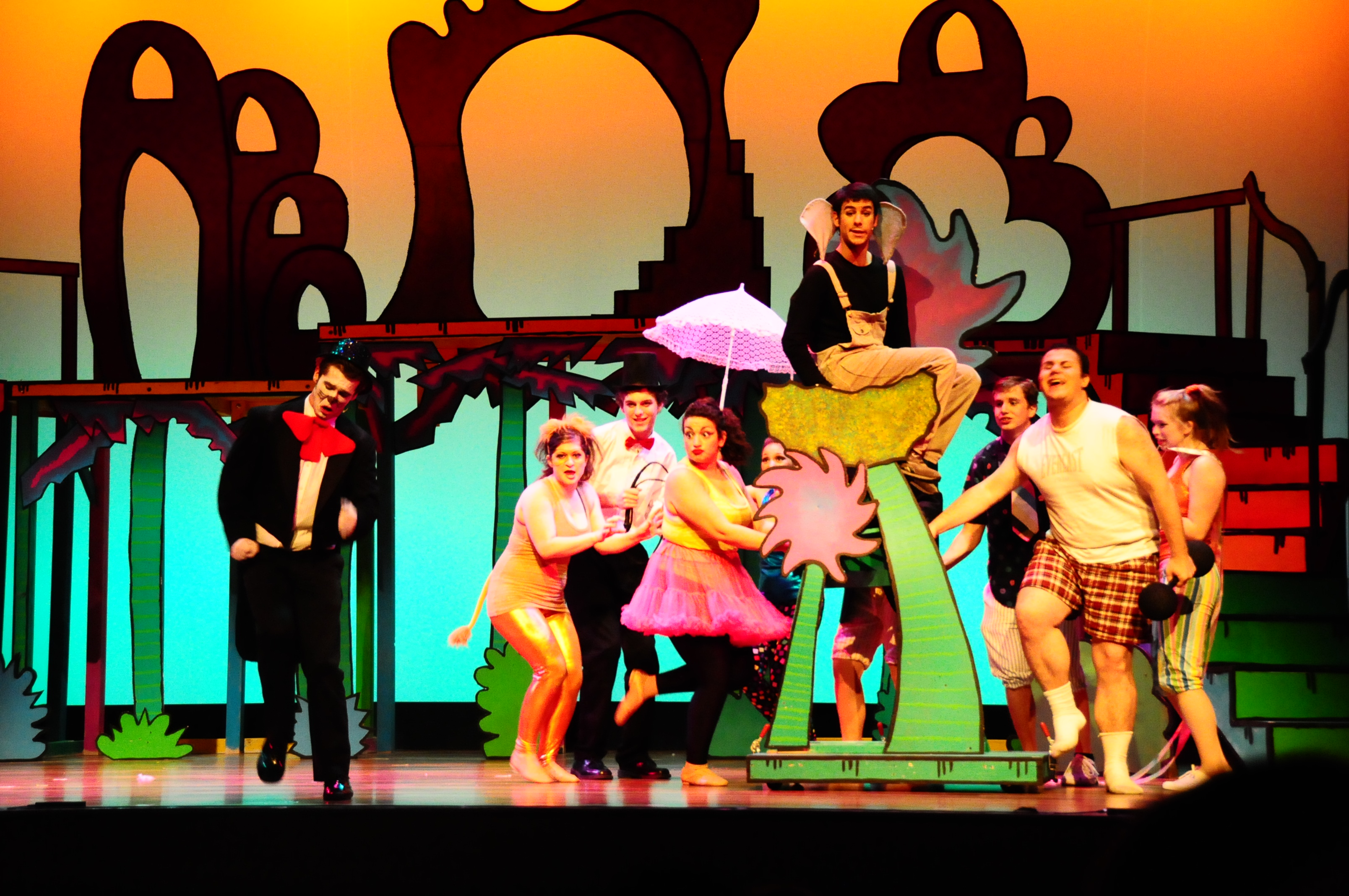Seussical the Musical Thinks a Think The Quad