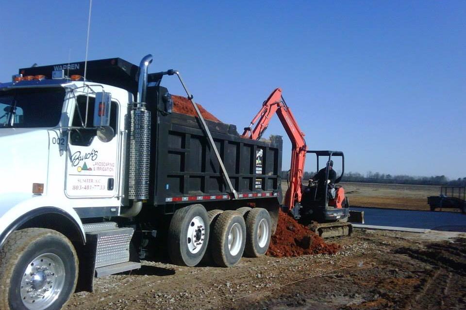 Project Gallery Burch's Landscaping Sumter Grading