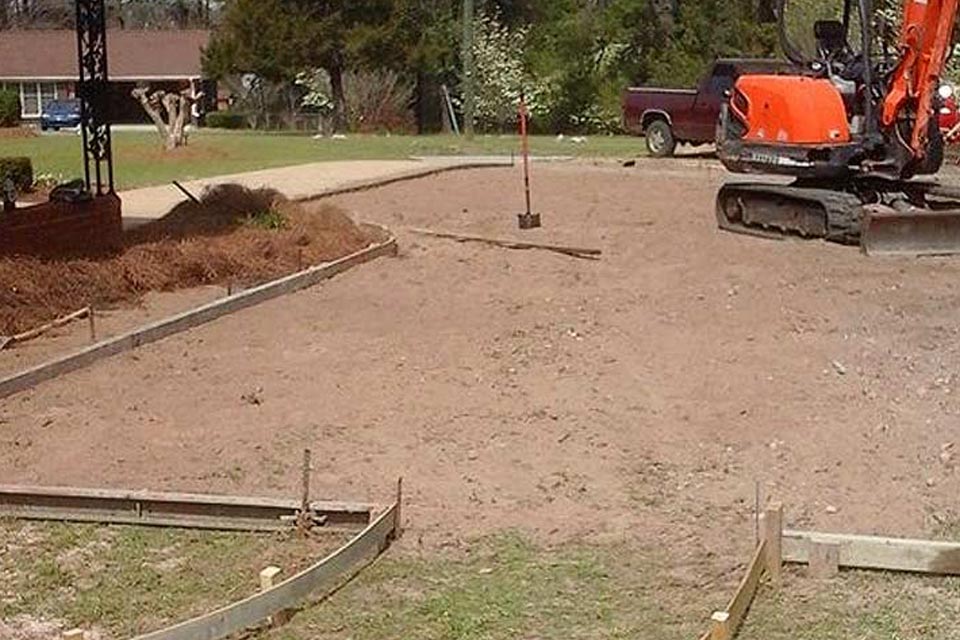 Showcase Gallery Burch's Landscaping Sumter Grading