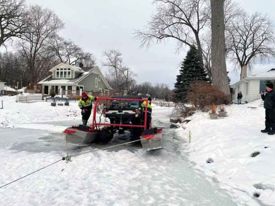 Minneapolis, St Paul & Central MM Ice & Lake Recovery 7634289911