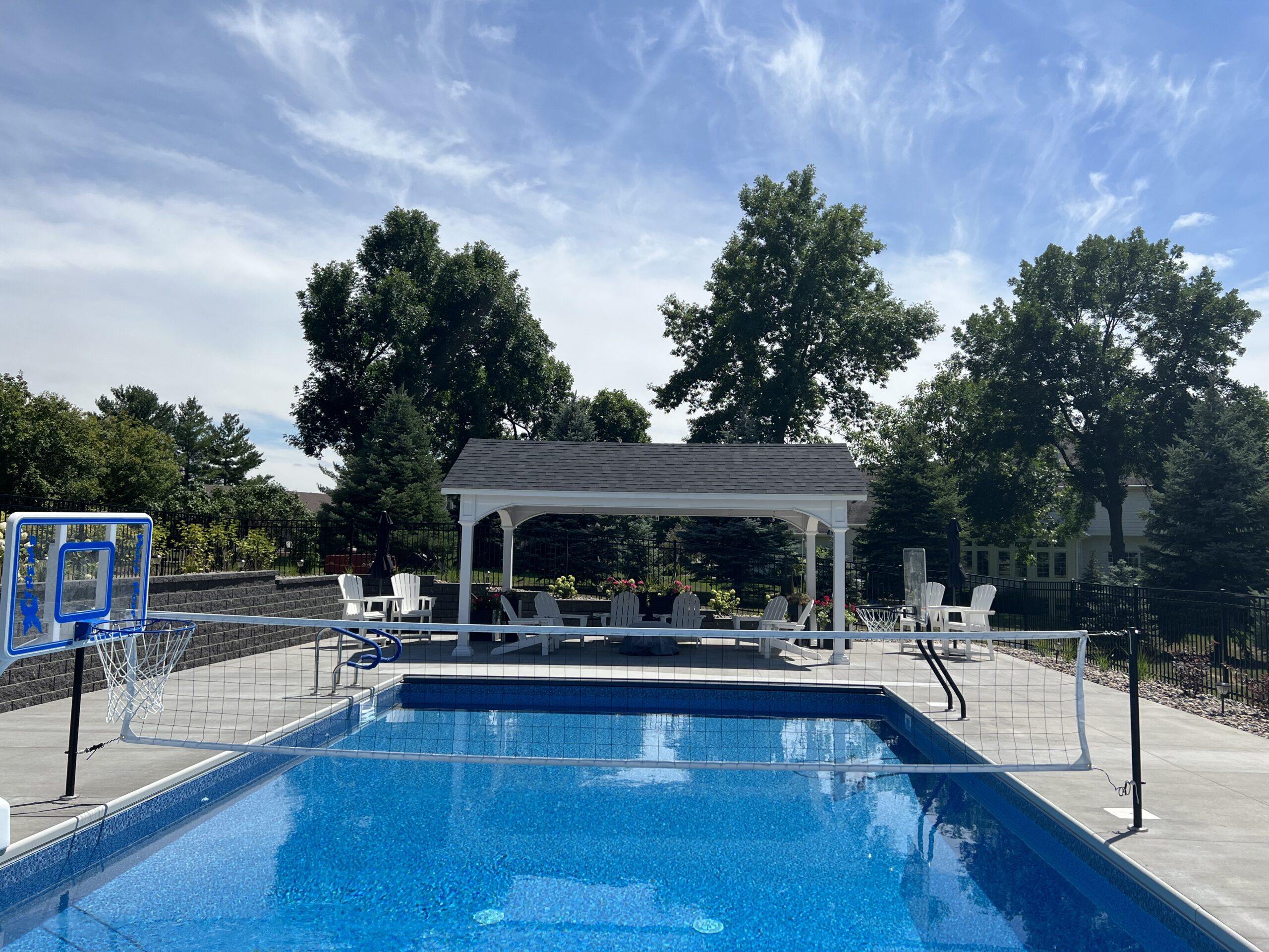 Constructing a Pavilion in West Des Moines, IA Buresh Home Solutions