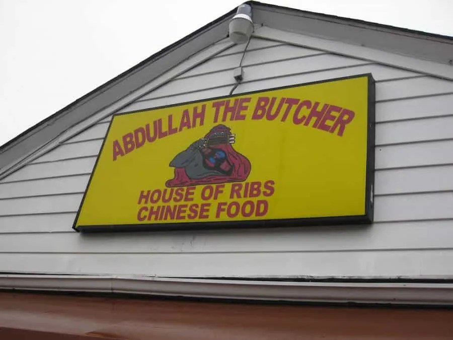 Abdullah the Butcher House of Ribs in Atlanta, • The Burger Beast
