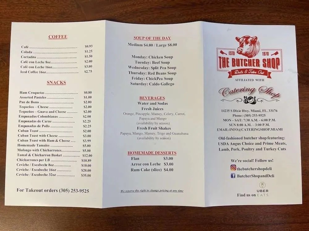 The Butcher Shop and Deli's Pan con Lechon and Chicharrones • The