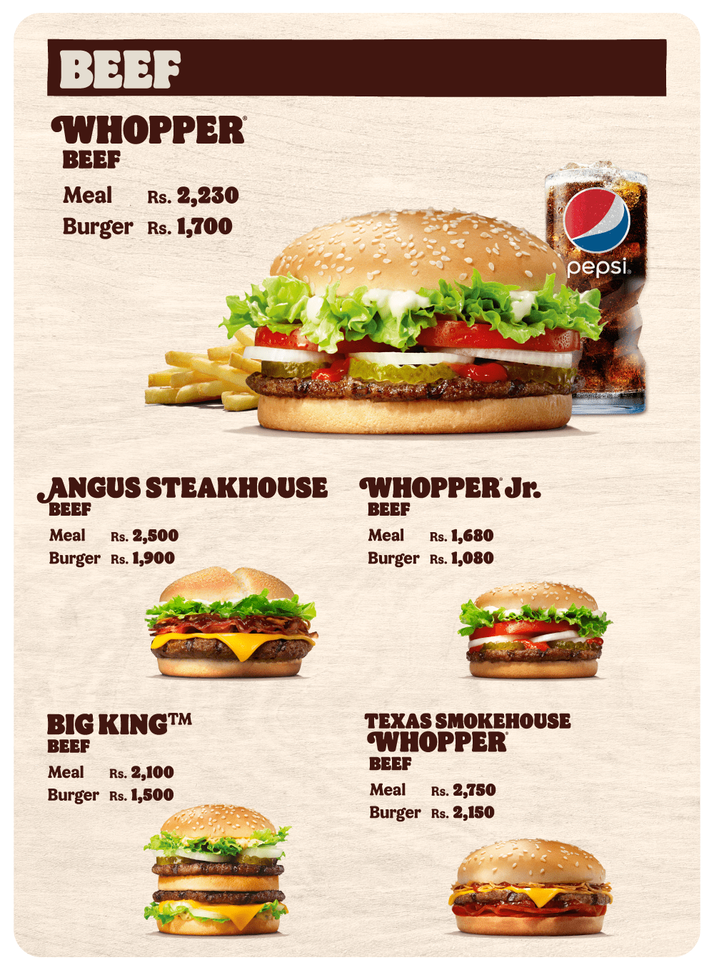 BURGER KING