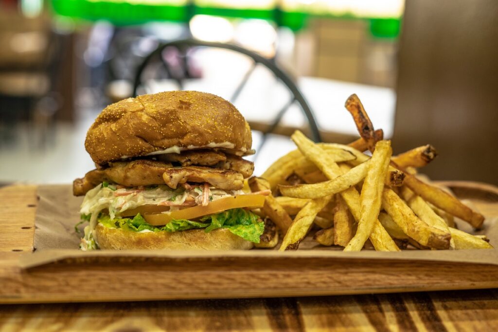 THE BIG BIRD Burger Plus