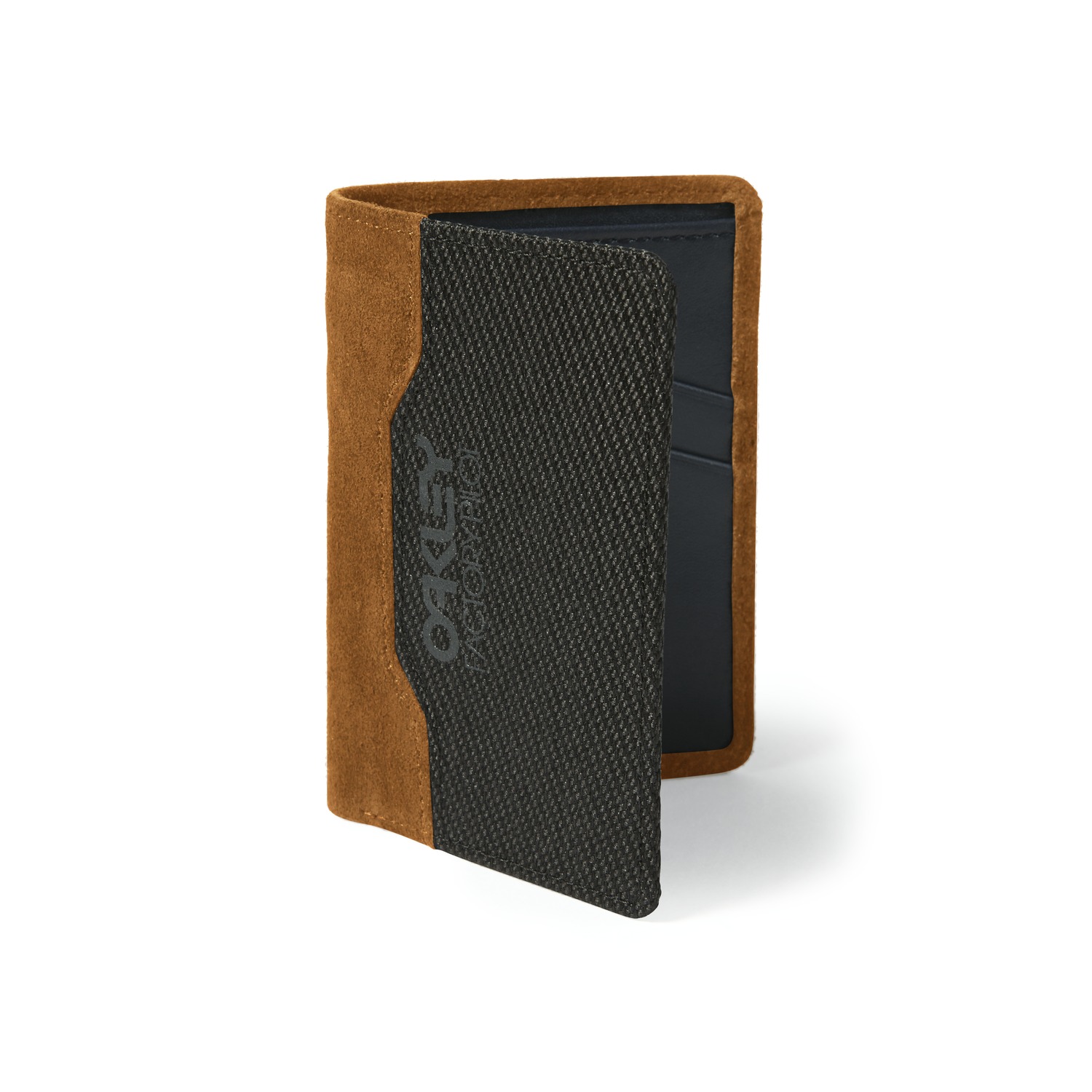 Wallet Factory Pilot Leather jet Black Burgundy Dipper