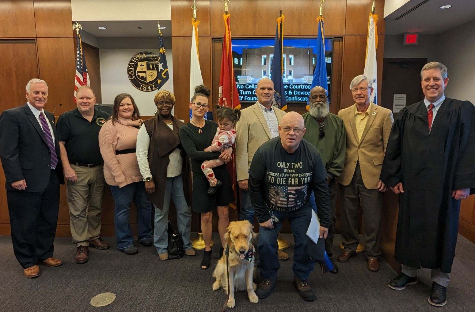 Catawba Treatment Court Celebrates Third Class of Veteran Graduates