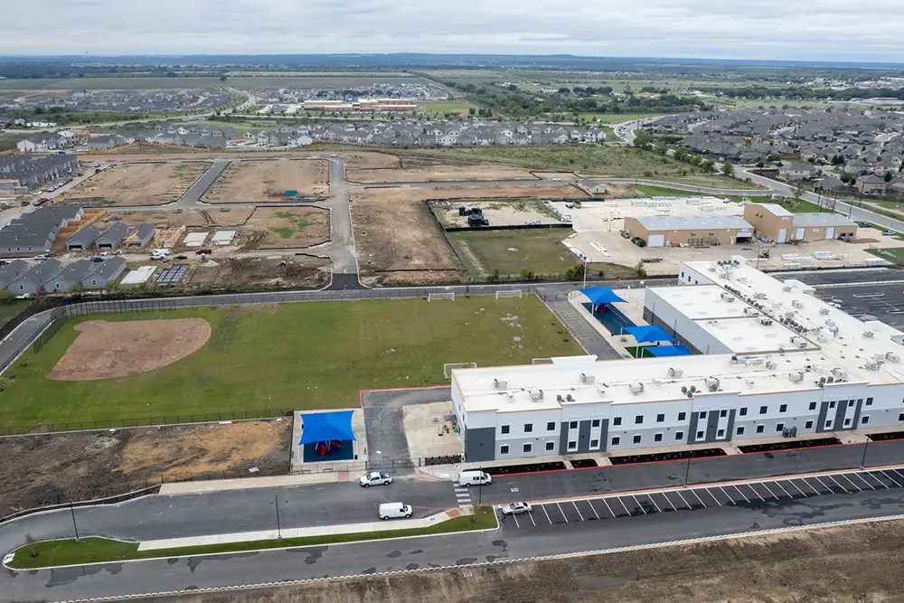 Legacy Traditional School Alamo Ranch Burke Construction Group