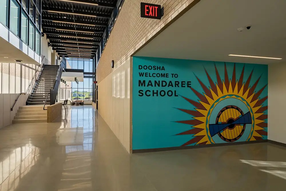 Mandaree K12 School Burke Construction Group