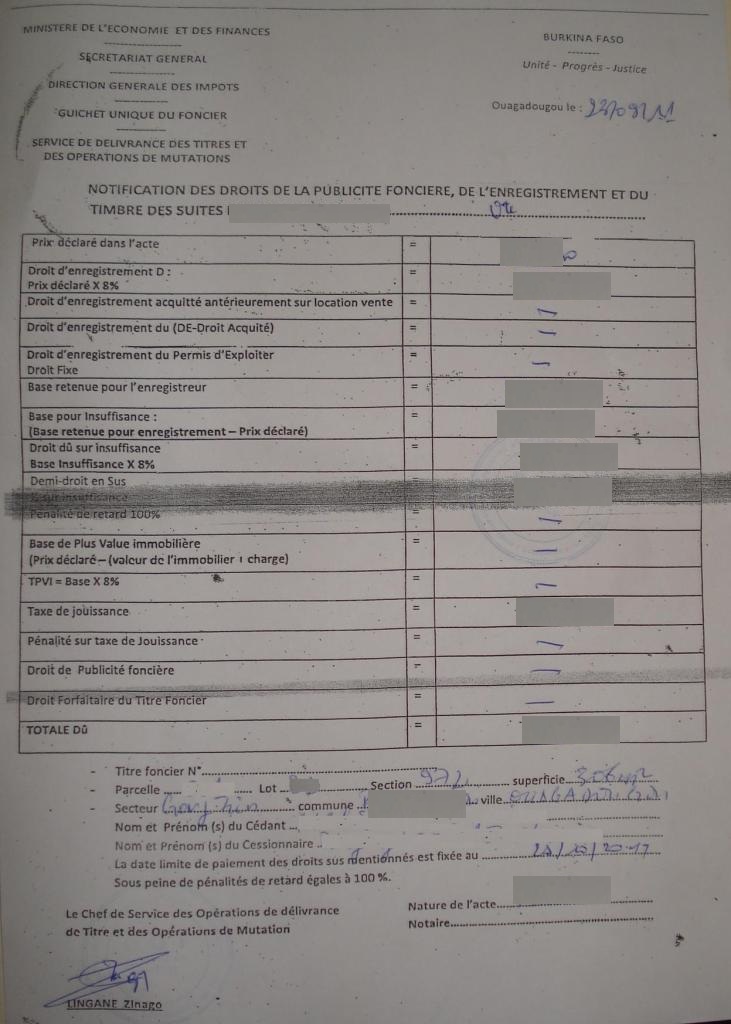 eRegulations Burkina Faso