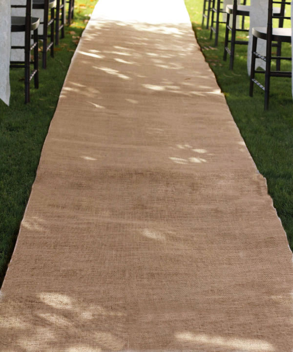 Burlap Aisle Runners Burlap for Wedding and Special