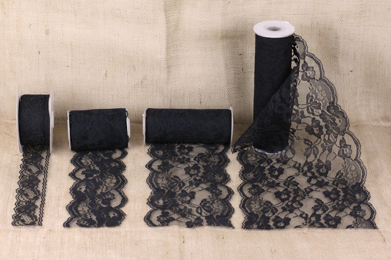 Lace Ribbon Burlap for Wedding and Special Events