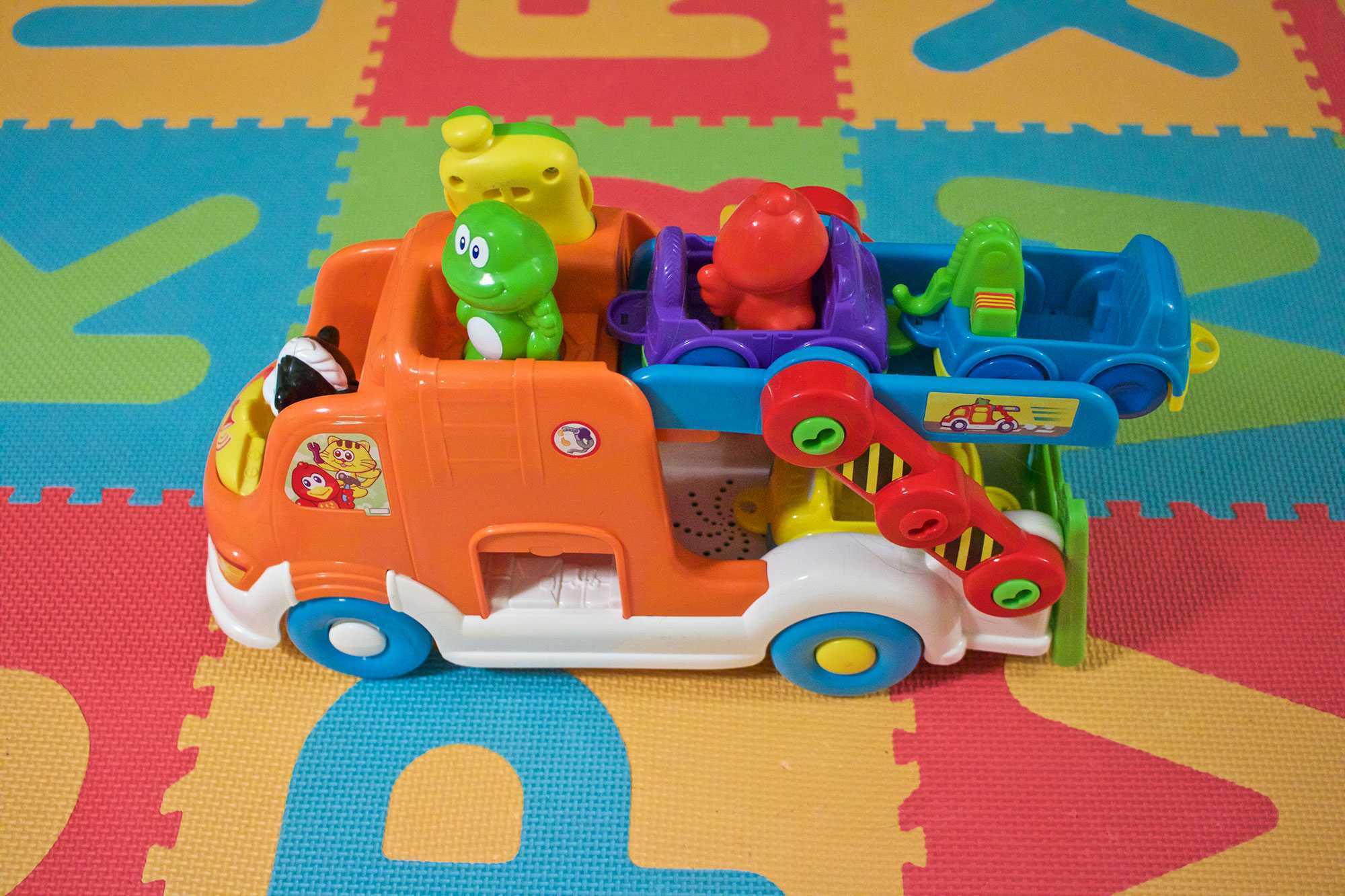 Favorite Toddler Car Toy VTech Car Carrier Burlimonster