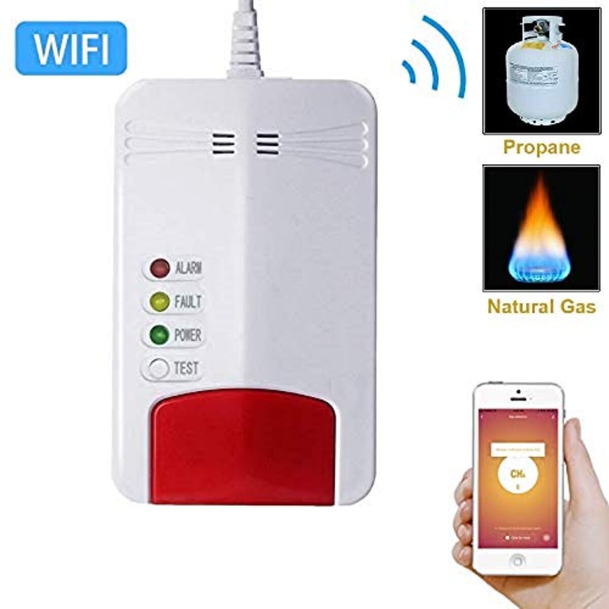 Household Sensors & Alarms Gas Detectors & Alarms Natural Gas Leak