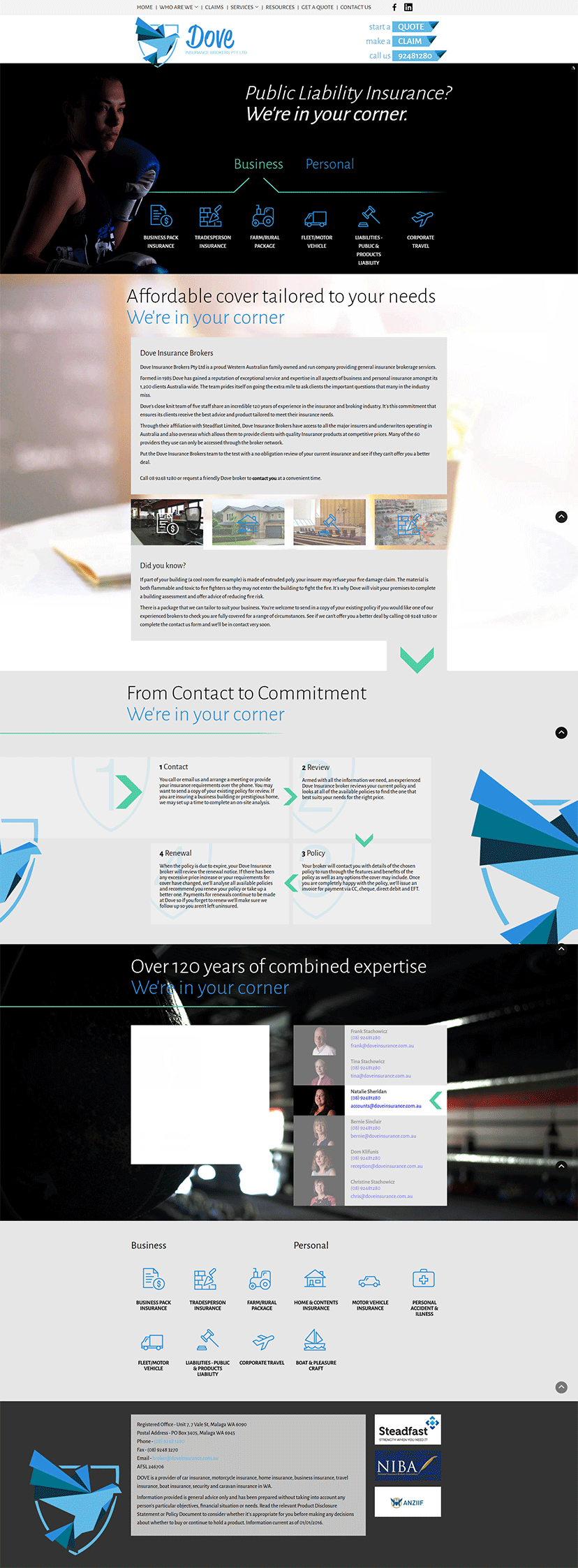 Dove Insurance Burning Fruit