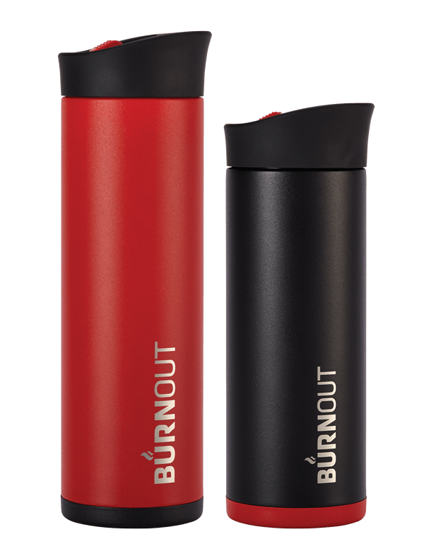 BURNOUT Mugs Temperature Regulating Travel Mug