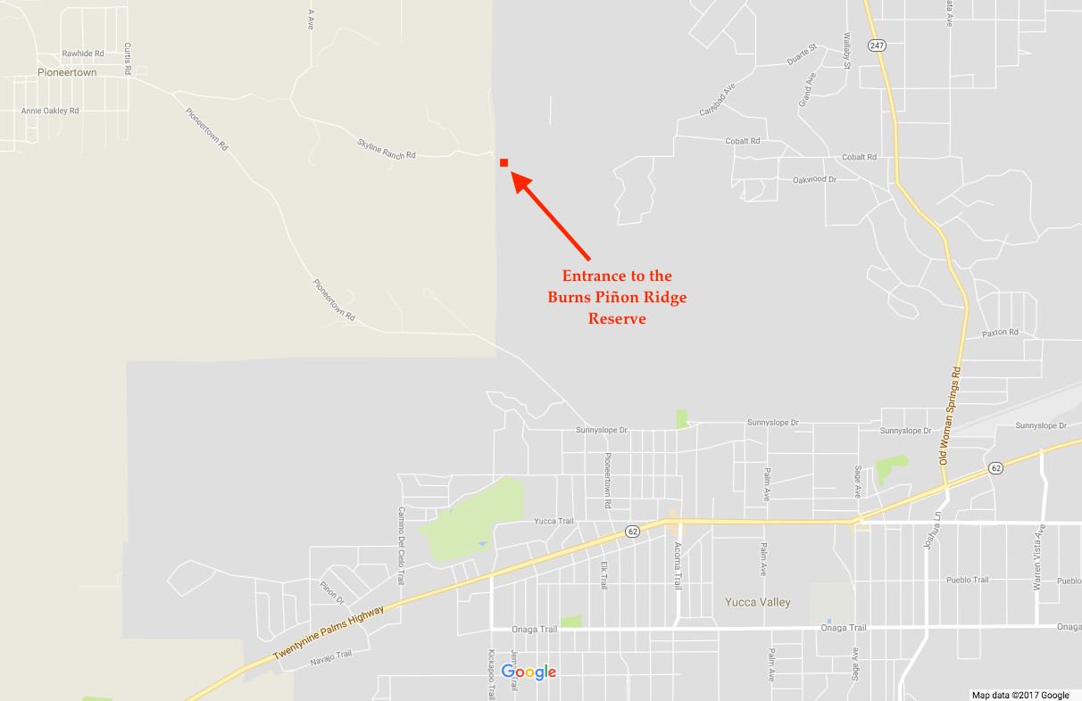 Maps and Directions BurnsPiñon Ridge Reserve