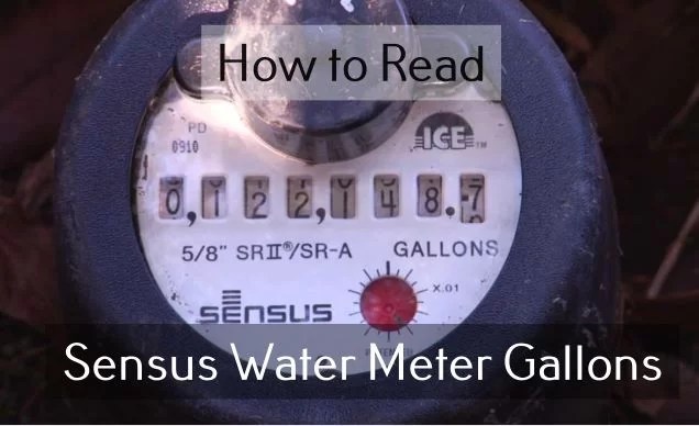 How to Read a Sensus Water Meter Digital and Analog Meters Unveiled