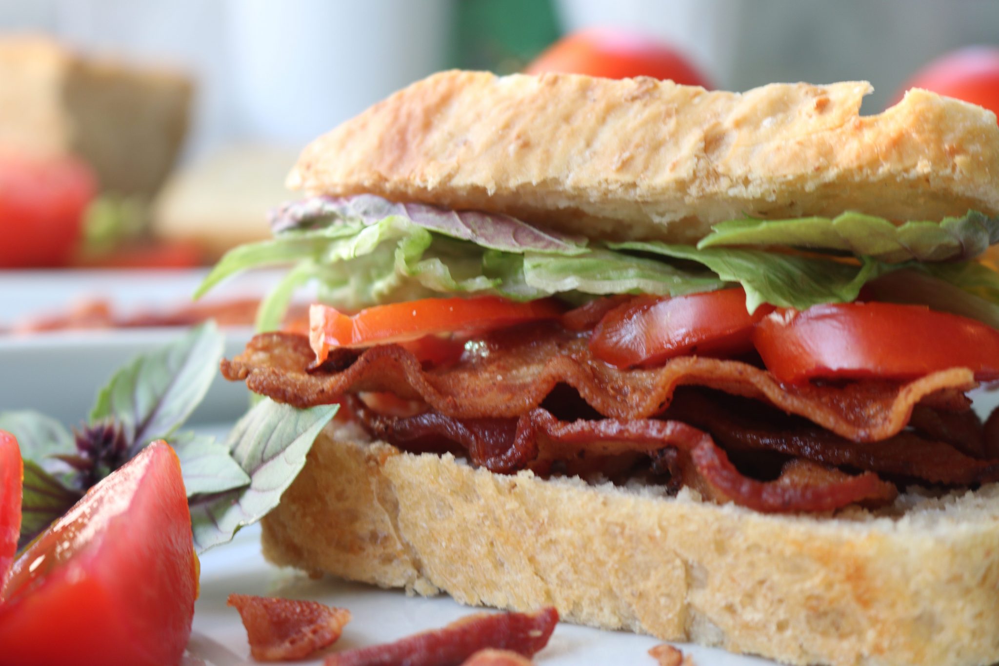 Perfect BLT & Homemade Bread • BurntPorkChops