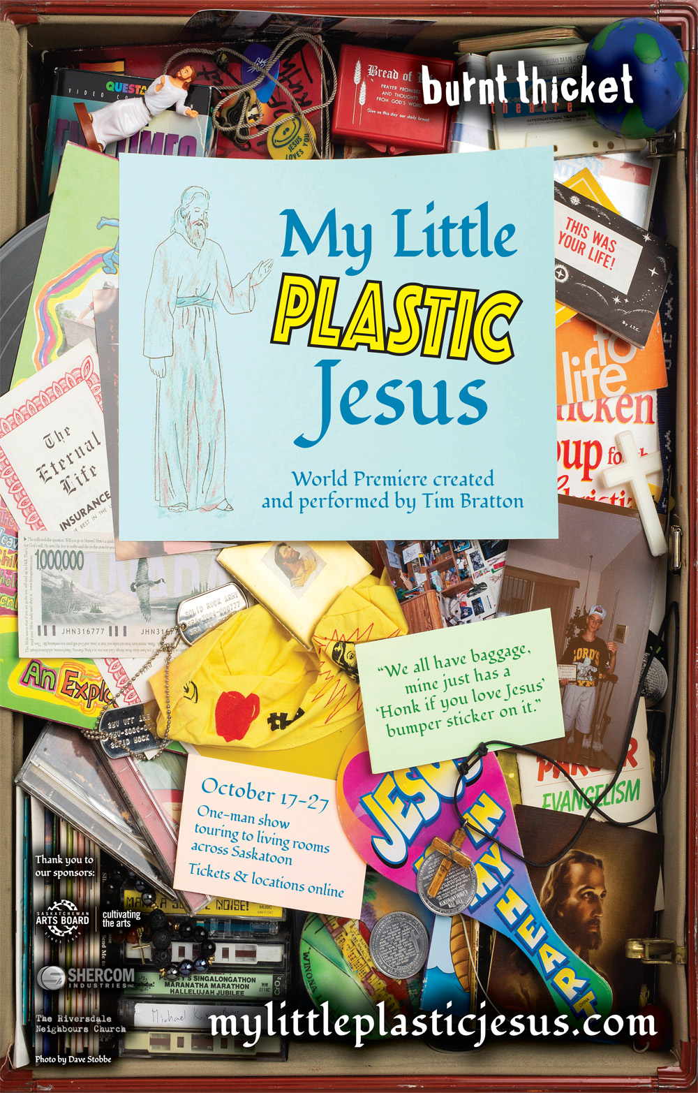 Burnt Thicket Theatre » My Little Plastic Jesus rehearsals are underway