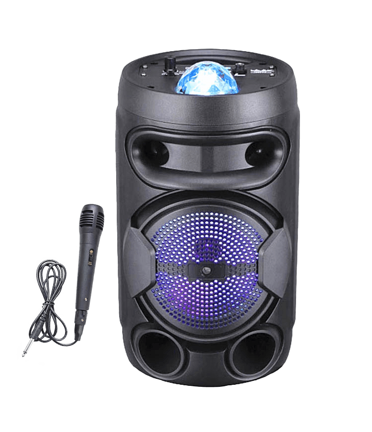 Enceinte Karaoké Lumineuse Bluetooth KA02BOWL Inovalley BURO REUNION