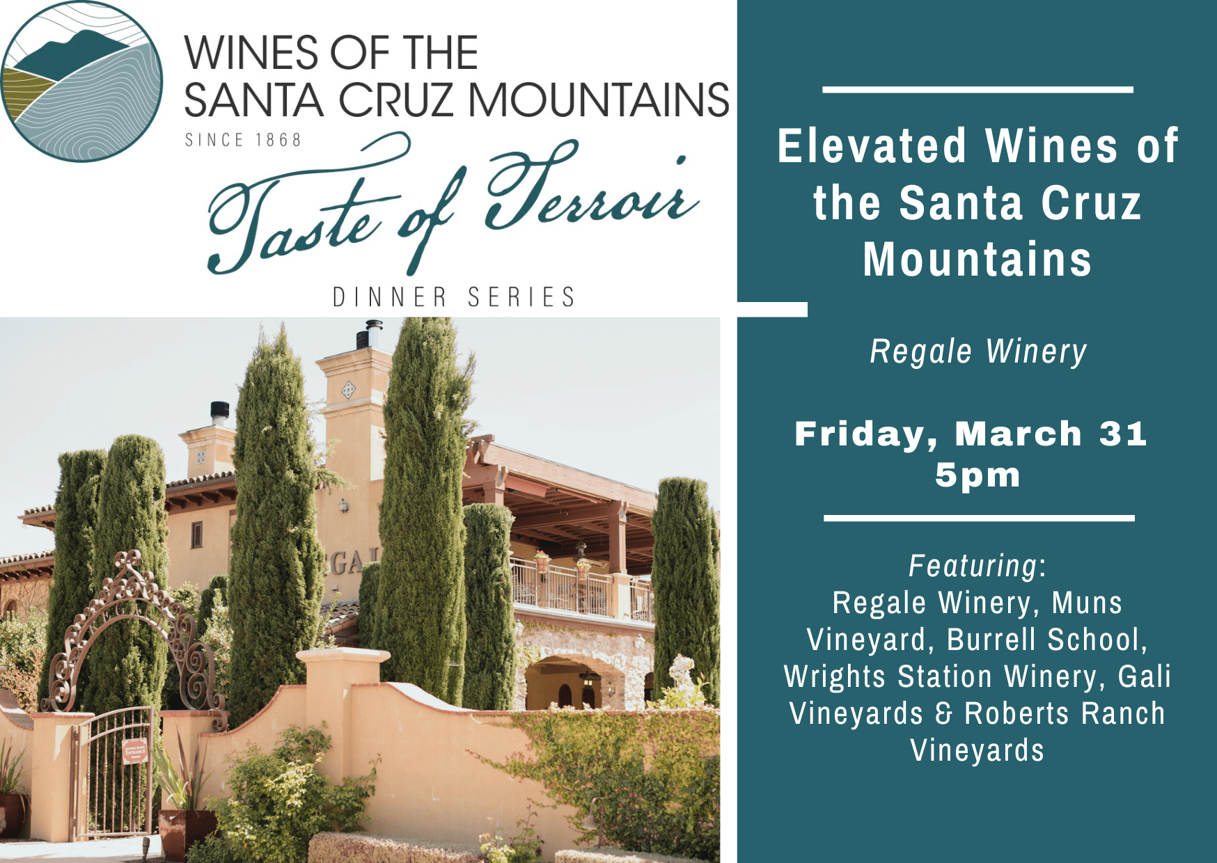 Elevated Wines of the Santa Cruz Mountains Burrell School Vineyards