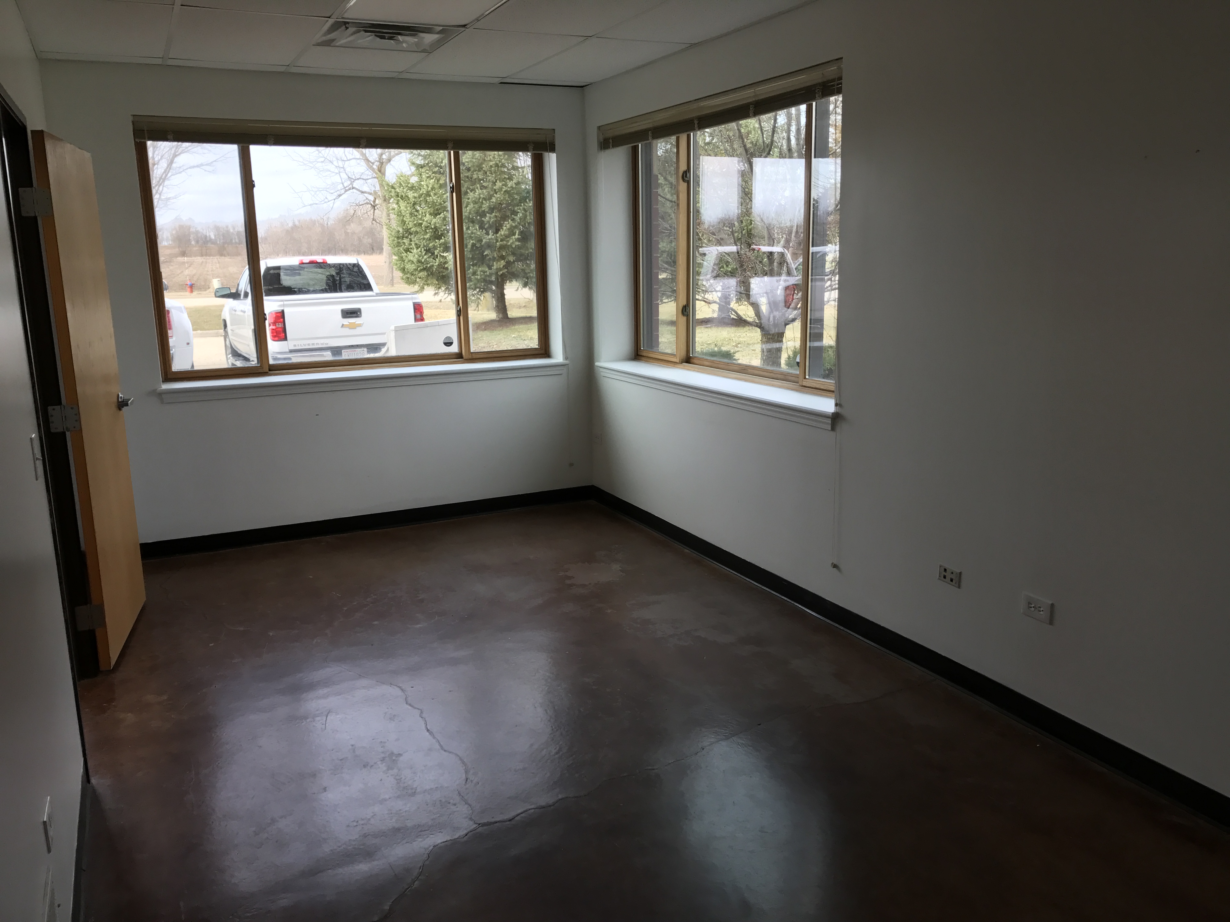 Front Office Looking Out Burroughs Properties